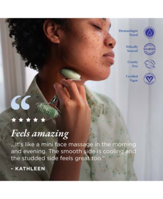 Dual-Action Jade Roller, 4.2 oz