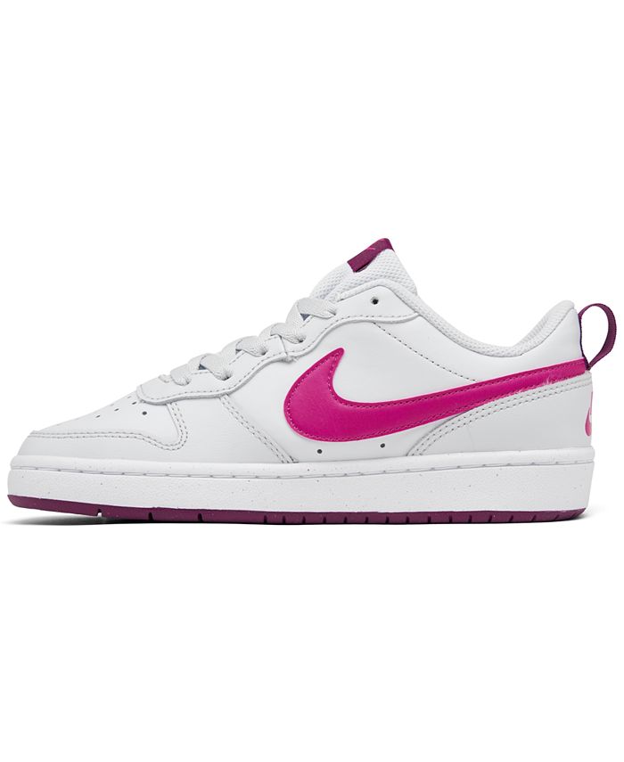 Nike Big Girls Court Borough Low 2 Casual Sneakers from Finish Line ...