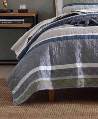 Ladder Stripe 2-Pc. Quilt Set, Twin