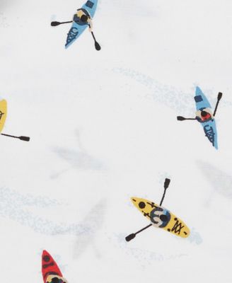 CLOSEOUT! Printed 100% Cotton Percale 3-Pc. Sheet Set, Twin XL