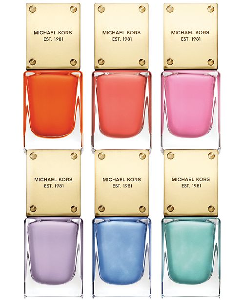 Michael Kors Nail Lacquer Collection Reviews Makeup Beauty