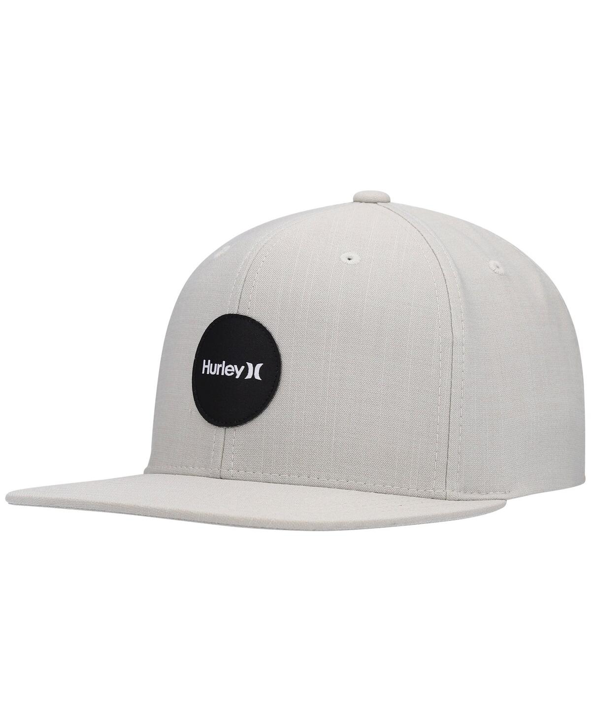 Hurley Men's  Heather Gray H20-dri Point Break Snapback Hat In Heathered Gray