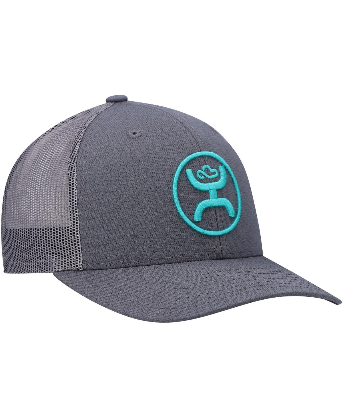 Shop Hooey Men's  Graphite O Classic Trucker Snapback Hat