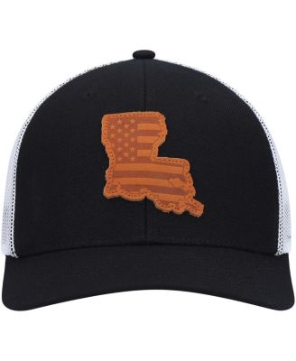 Local Crowns Louisiana Pride Patch Cap - Adjustable Snapback Hat In Purple & Gold - View #7