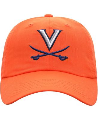 Men's Orange Virginia Cavaliers Staple Adjustable Hat