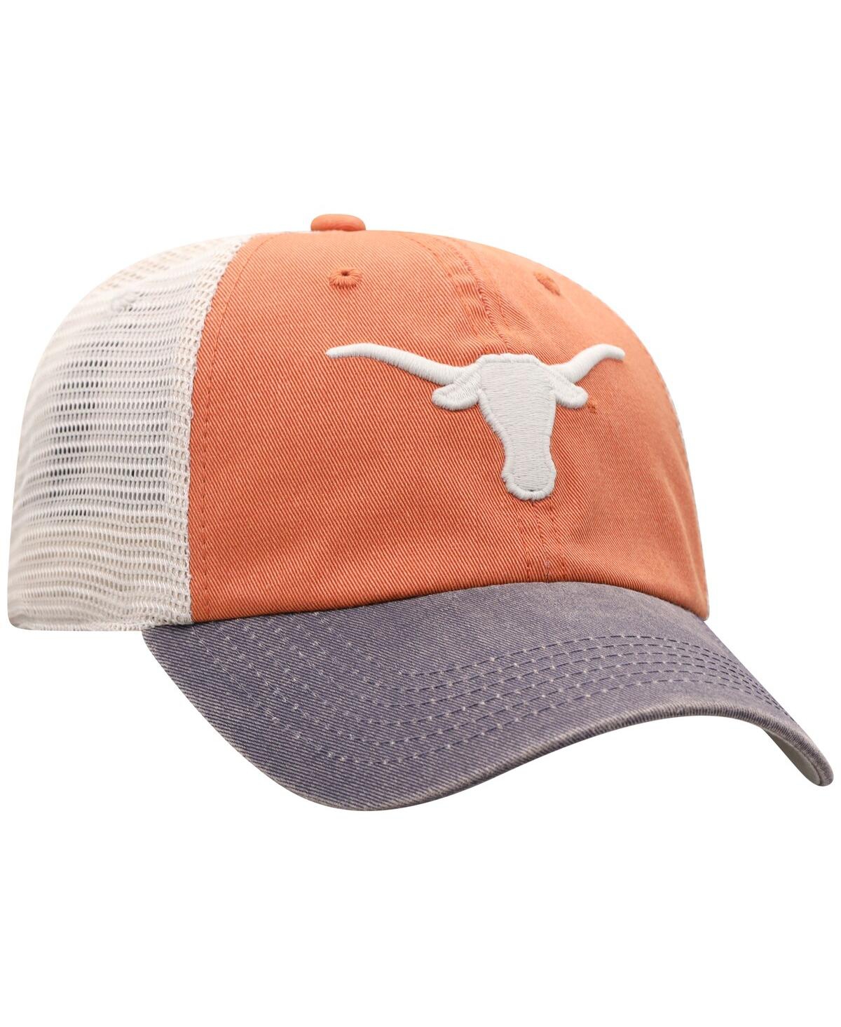 Top Of The World Men's  Texas Orange Texas Longhorns Offroad Trucker Snapback Hat In Texas Orange
