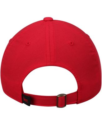 Men's Scarlet Nebraska Huskers Staple Adjustable Hat