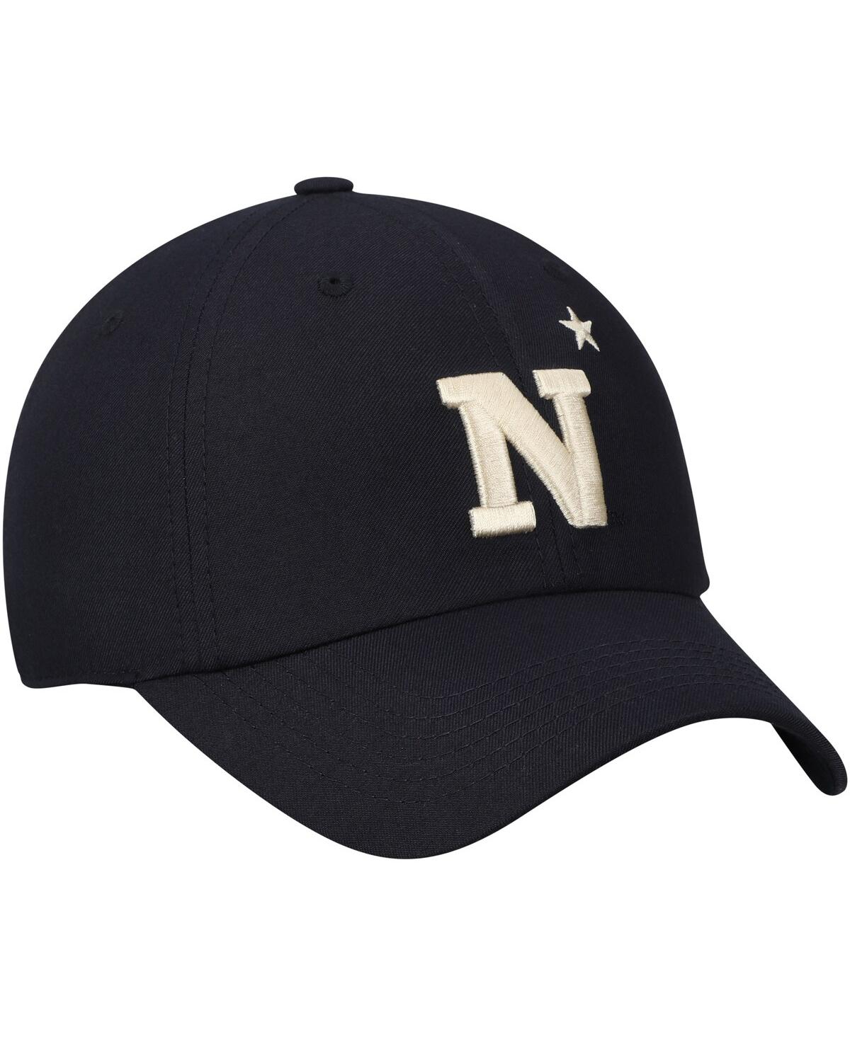 Men's Top of the WorldNavy Midshipmen Primary Logo Staple Adjustable Hat - Navy