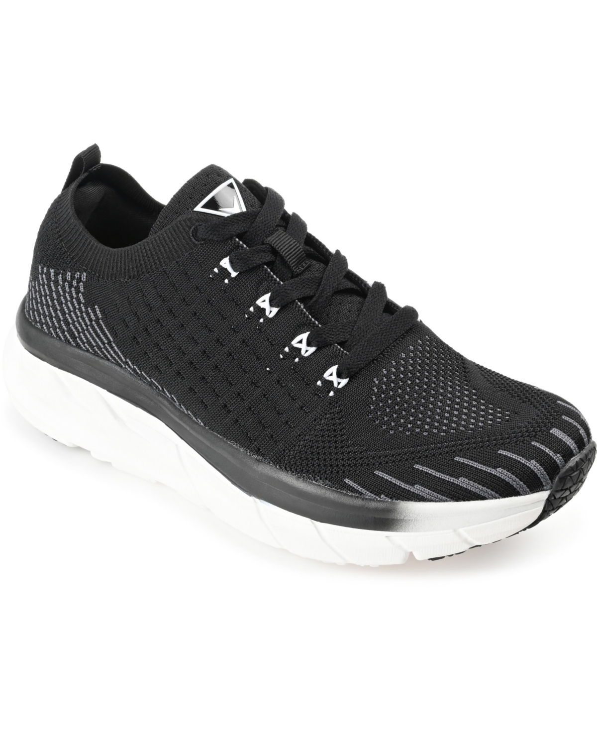 Men's Curry Knit Walking Sneakers - White