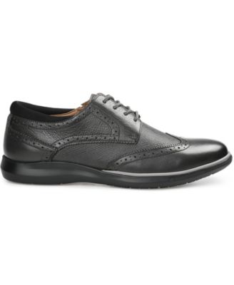 Men's Savage Embossed Wingtip Derby Dress Shoes