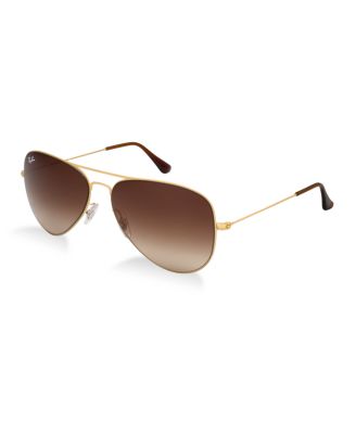 ray ban aviator flat metal