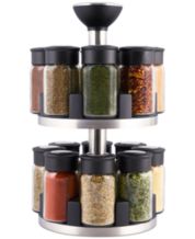 Everyday Solutions 33 Pc. Revolving Filled Spice Rack/Tool Crock