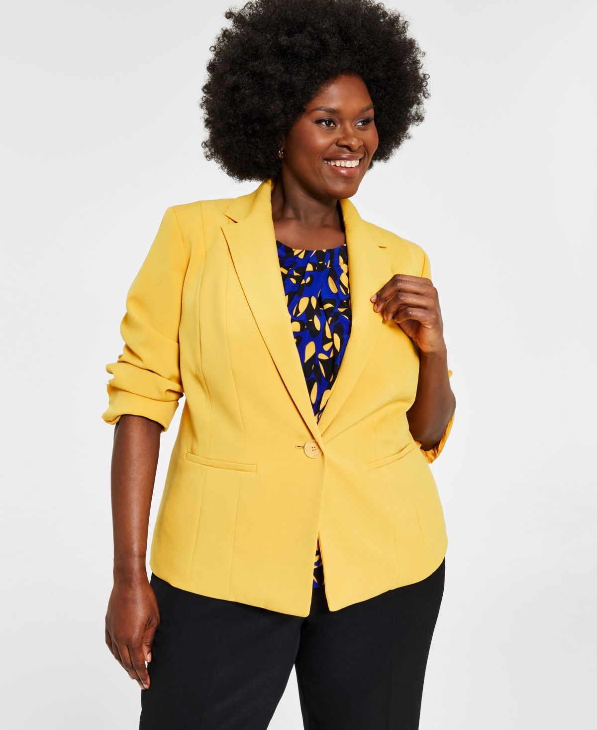 Kasper white blazer sales