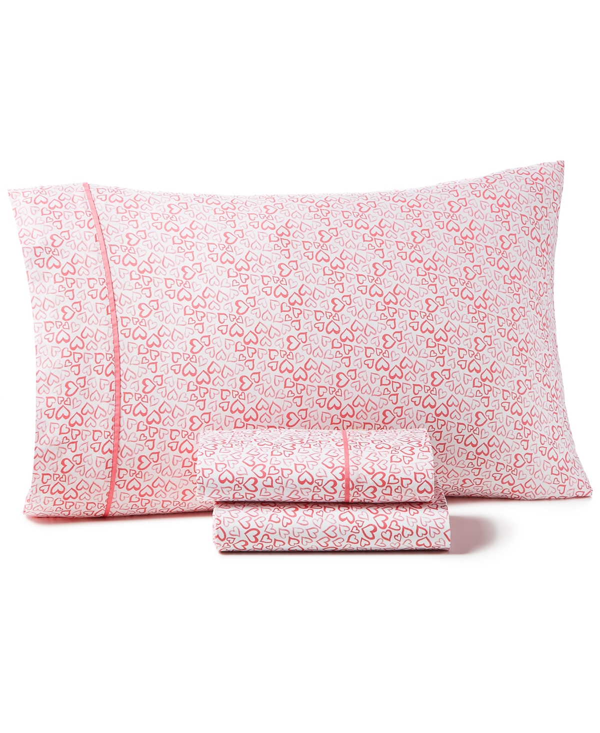 Charter Club Hearts 4pc. Queen Sheet Set, Created For Macy's Bedding