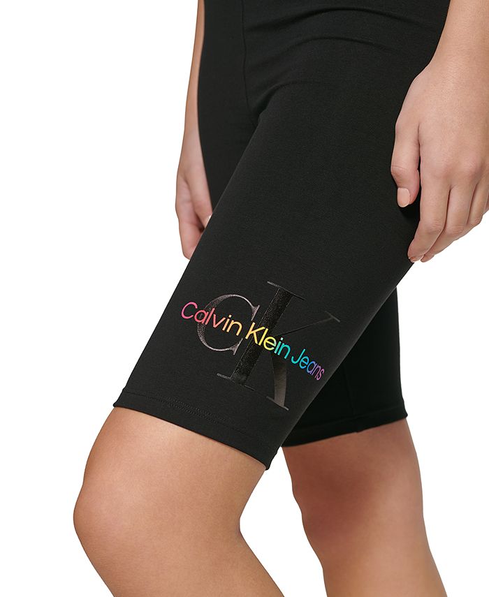 Calvin Klein Jeans Pride 9" Bike Shorts Macy's