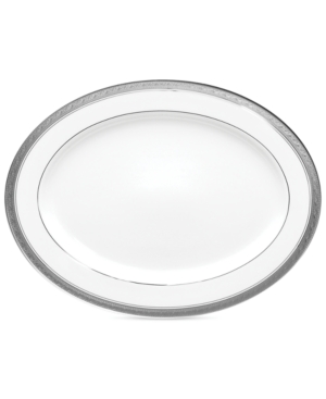 Noritake Dinnerware, Crestwood Platinum Oval Platter
