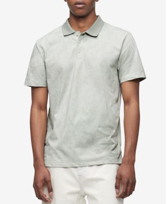 Calvin Klein Monogram Logo Printed Polo 