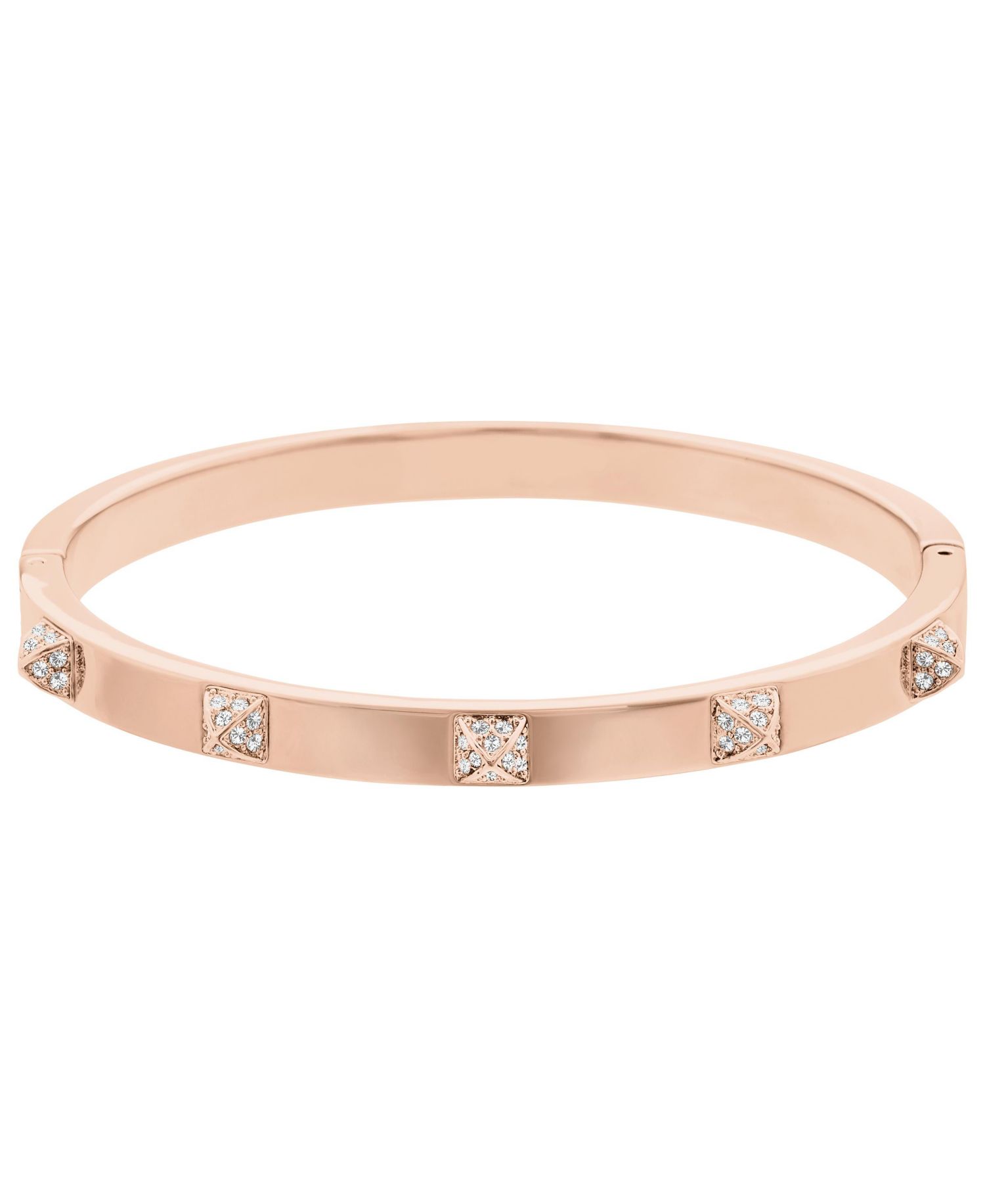 Tactic Rose Gold Tone Plated Bangle