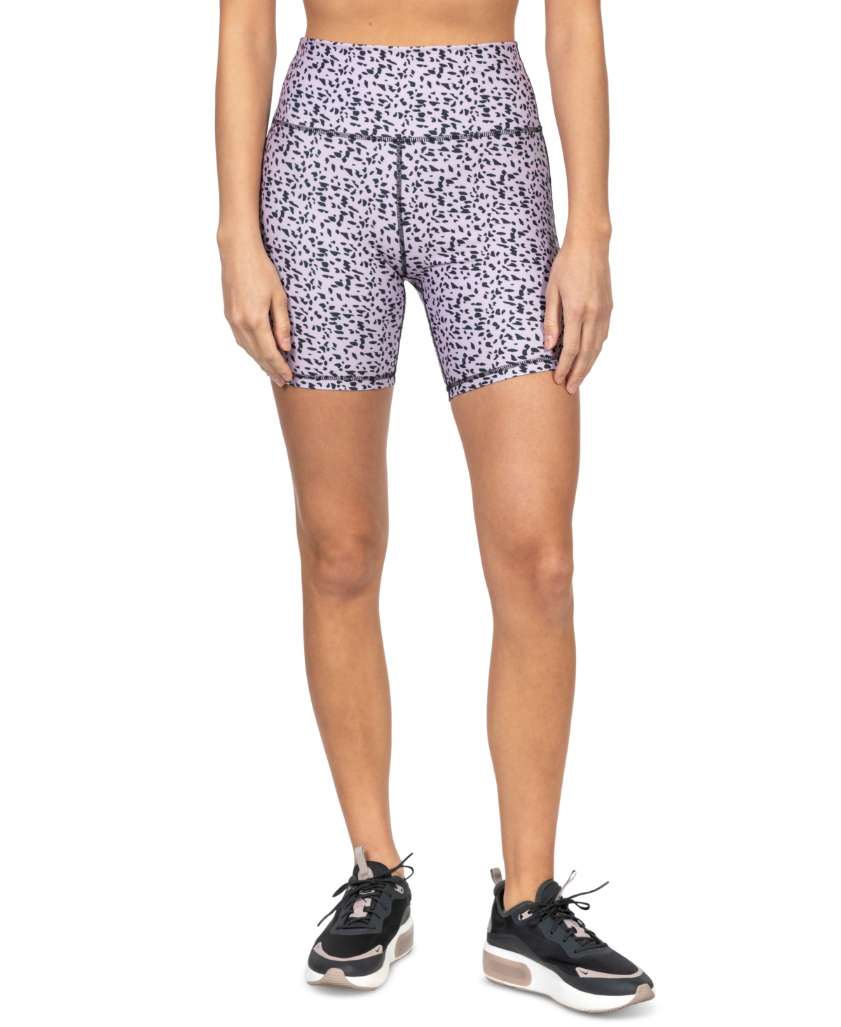 Wissen Betrokken Ziekte Hurley Juniors' Printed High Waist Bike Shorts | Smart Closet
