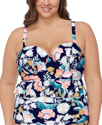 raisins curve tankini top