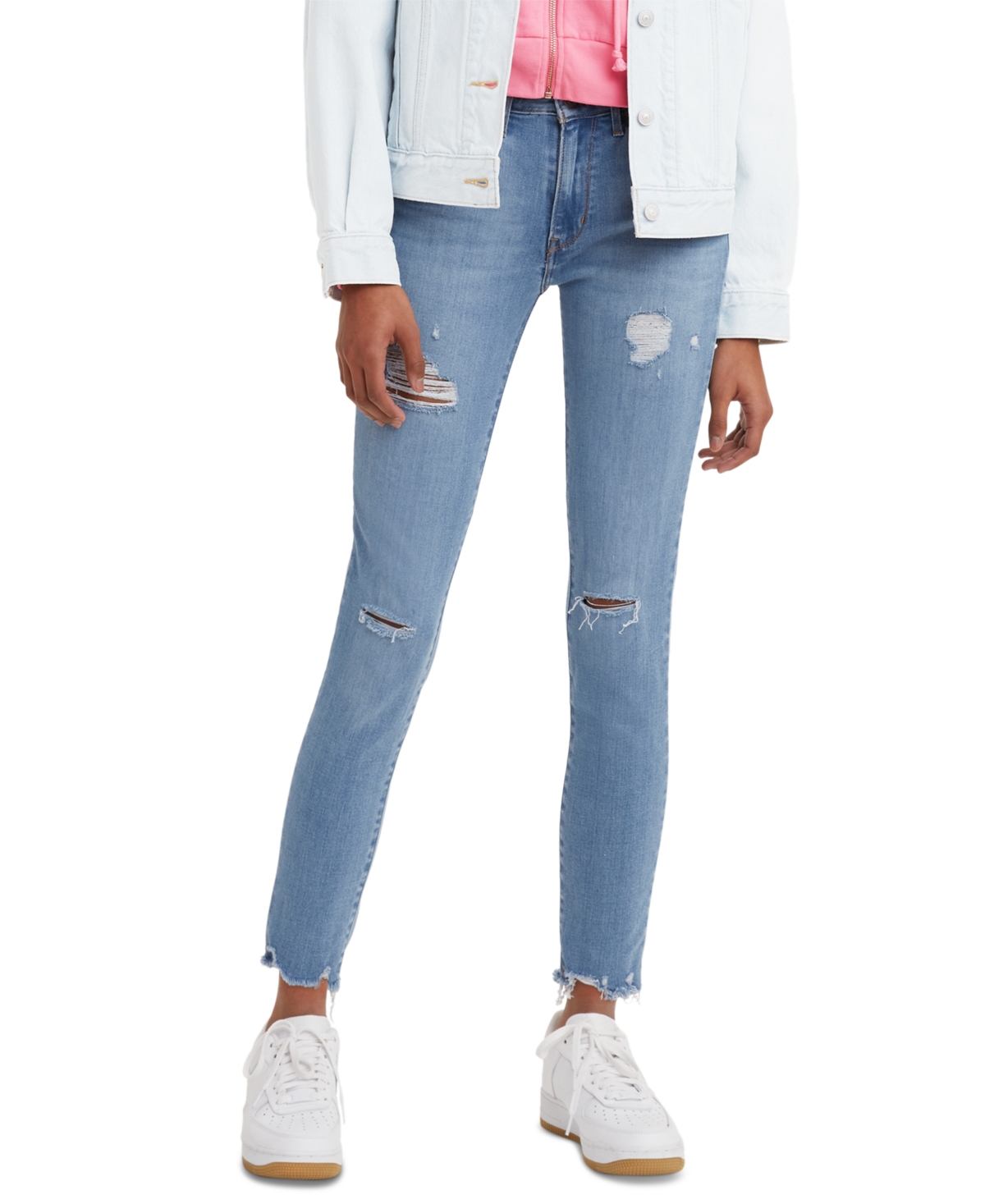 Women's 721 High-Rise Stretch Skinny Jeans - Blue Story