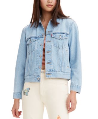 levi's ex boyfriend trucker jacket macys