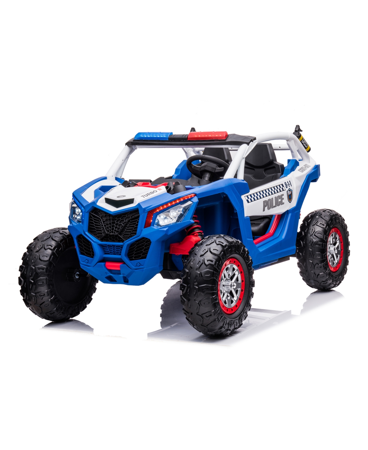 Freddo Toys Police 2 Seater Ride-on Car In Blue
