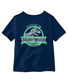 Toddler Boys Jurassic World Logo Short Sleeves Graphic T-shirt