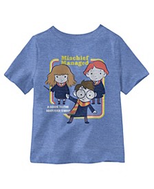 Little Boys Harry Potter Mischief Short Sleeves Graphic T-shirt