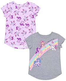 Toddler Girls T-shirt, Pack of 2