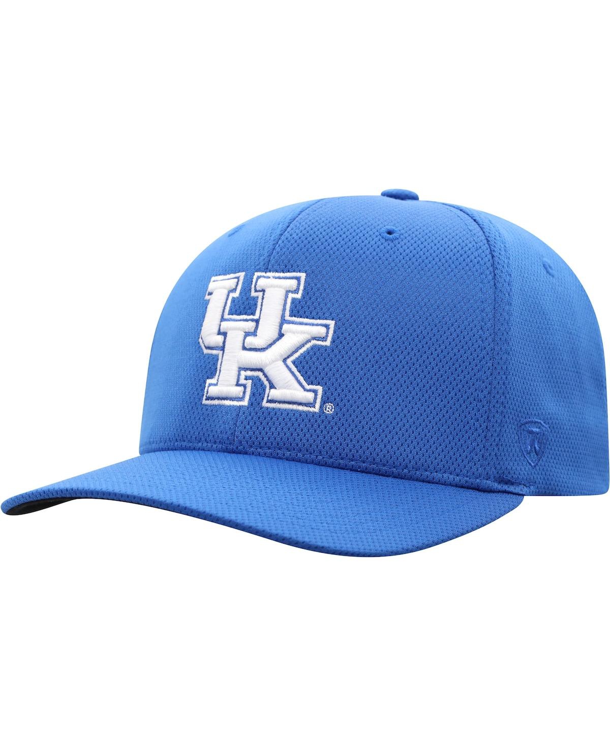 Shop Top Of The World Men's  Royal Kentucky Wildcats Reflex Logo Flex Hat