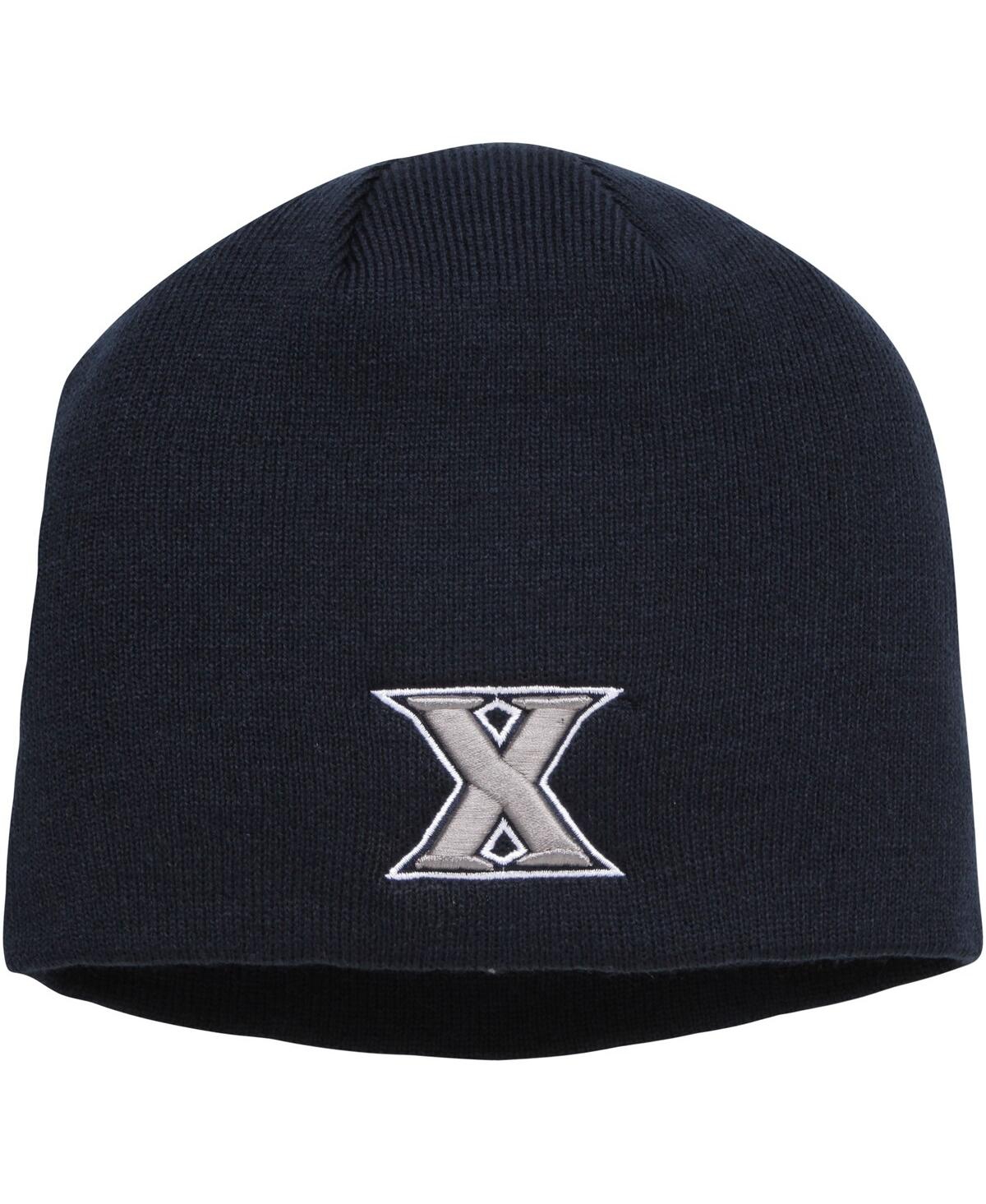 Top Of The World Men's  Navy Xavier Musketeers Ezdozit Knit Beanie