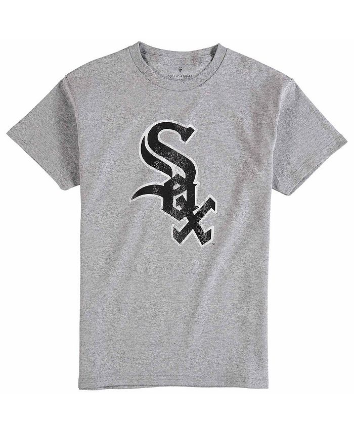 Soft As A Grape Big Boys Chicago White Sox Distressed Logo T shirt