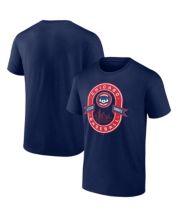 5th & Ocean Women's Chicago Cubs Pinstripe V-Neck T-Shirt - Macy's