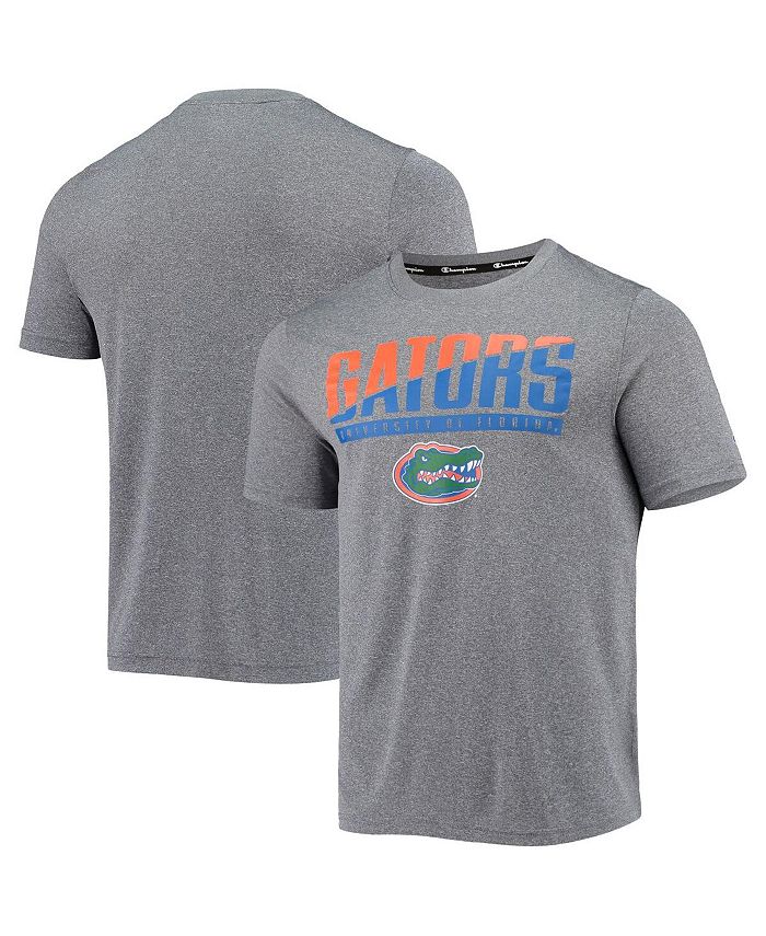 Champion Men's Gray Florida Gators Wordmark Slash T-shirt - Macy's