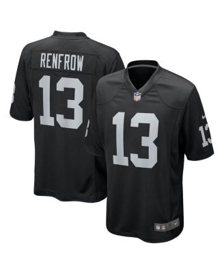 Men's Nike Hunter Renfrow Black Oakland Raiders Game Jersey