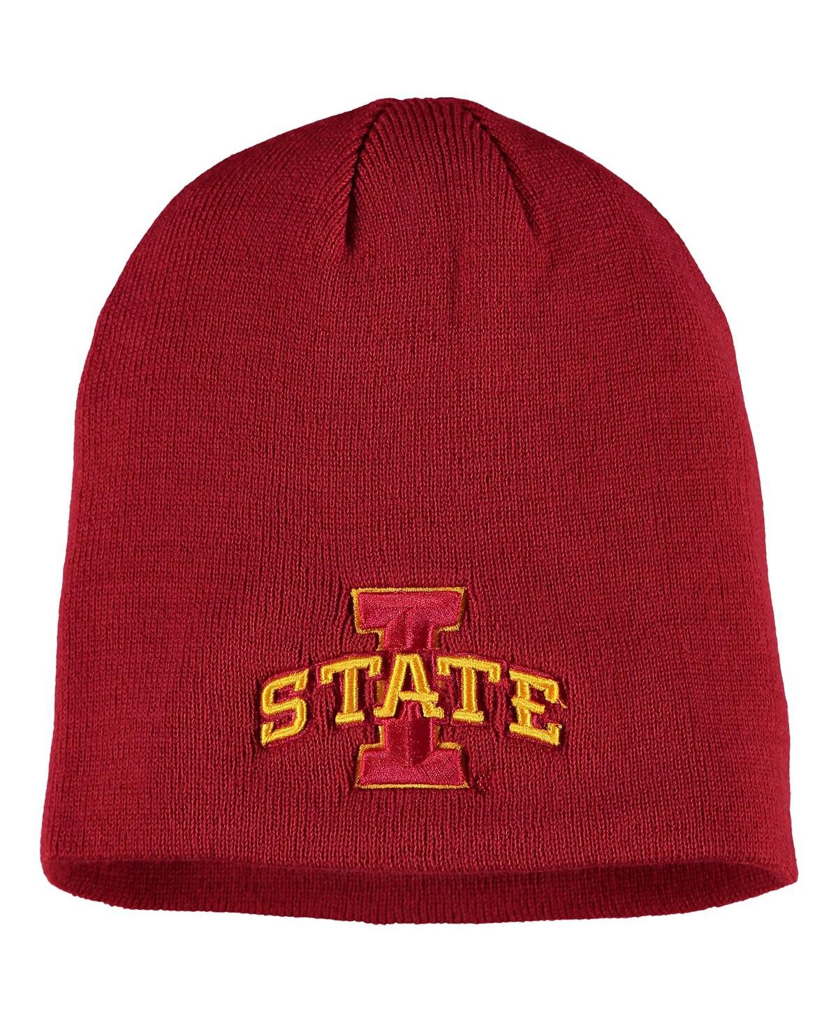 Shop Top Of The World Men's  Cardinal Iowa State Cyclones Ezdozit Knit Beanie