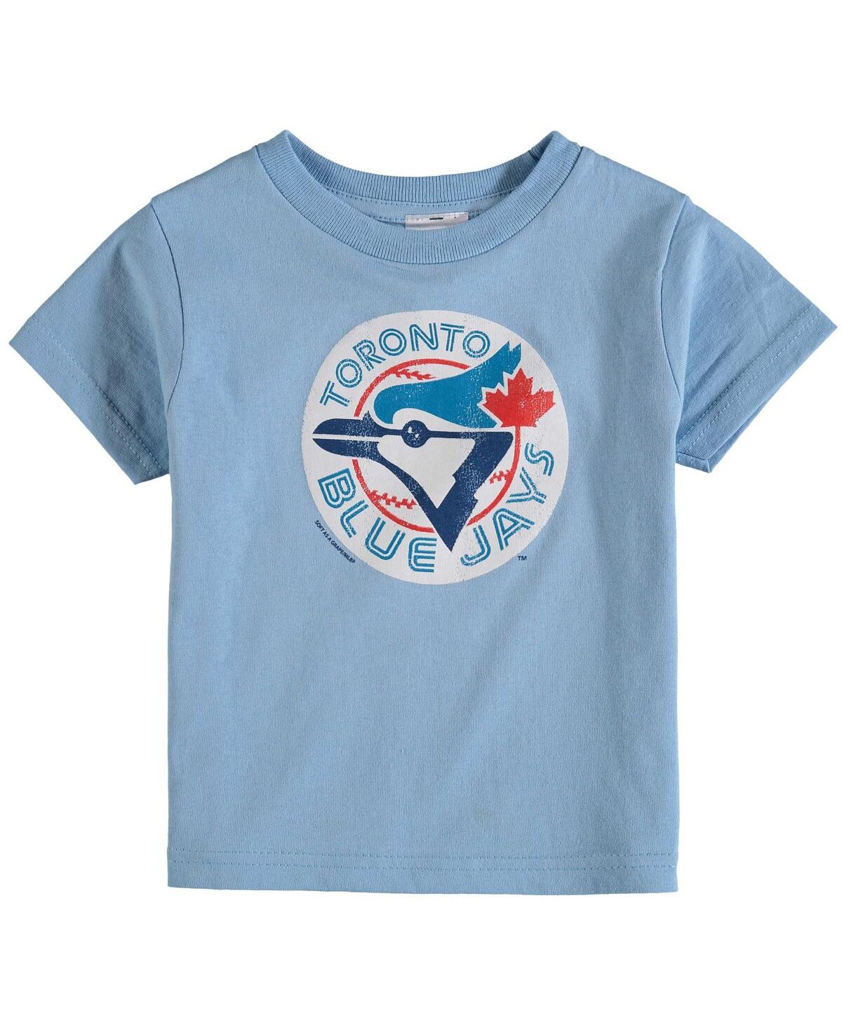 Shop Soft As A Grape Toddler Boys And Girls  Light Blue Toronto Blue Jays Cooperstown Collection Shutout T
