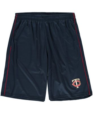 Men's Navy Minnesota Twins Big and Tall Mesh Shorts