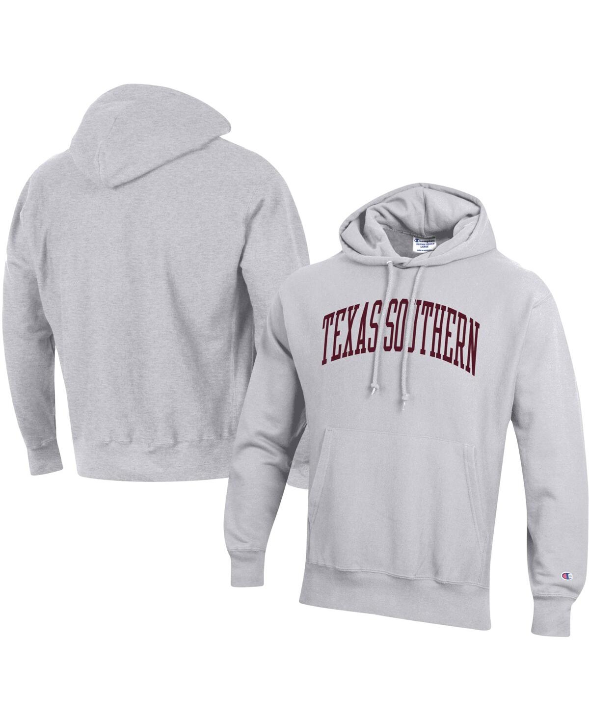 Men's ChampionTexas Southern Tigers Tall Arch Pullover Hoodie - Gray