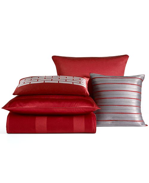 Hotel Collection CLOSEOUT! Hotel Frame Lacquer Bedding Collection