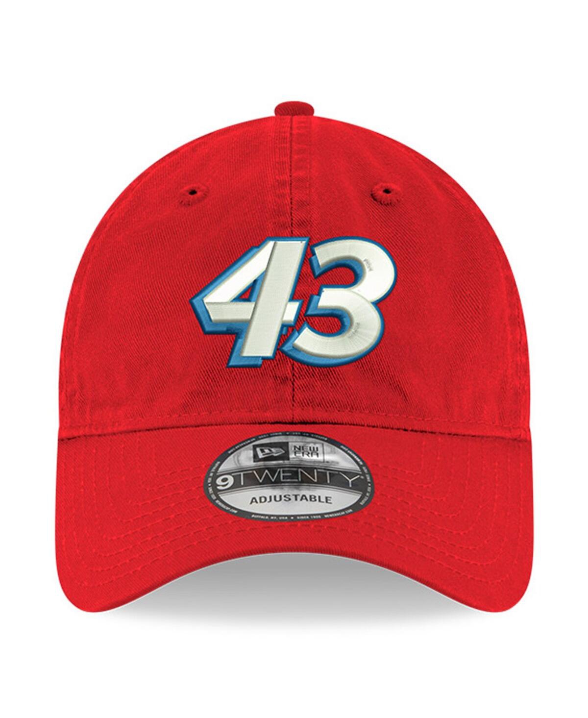 New Era Red Erik Jones Enzyme Washed 9twenty Adjustable Hat In Red
