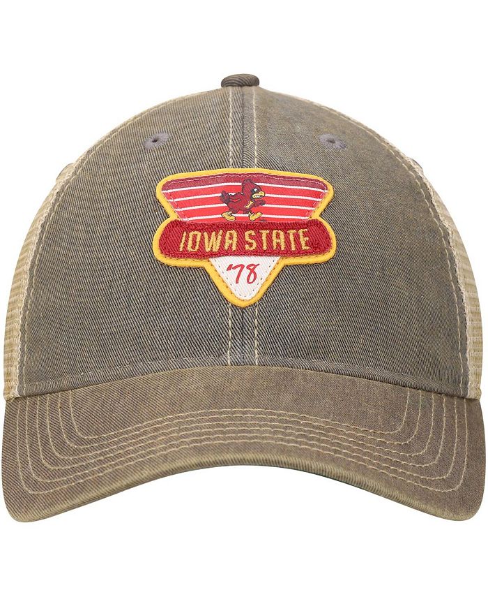 Legacy Athletic Men's Gray Iowa State Cyclones Legacy Point Old