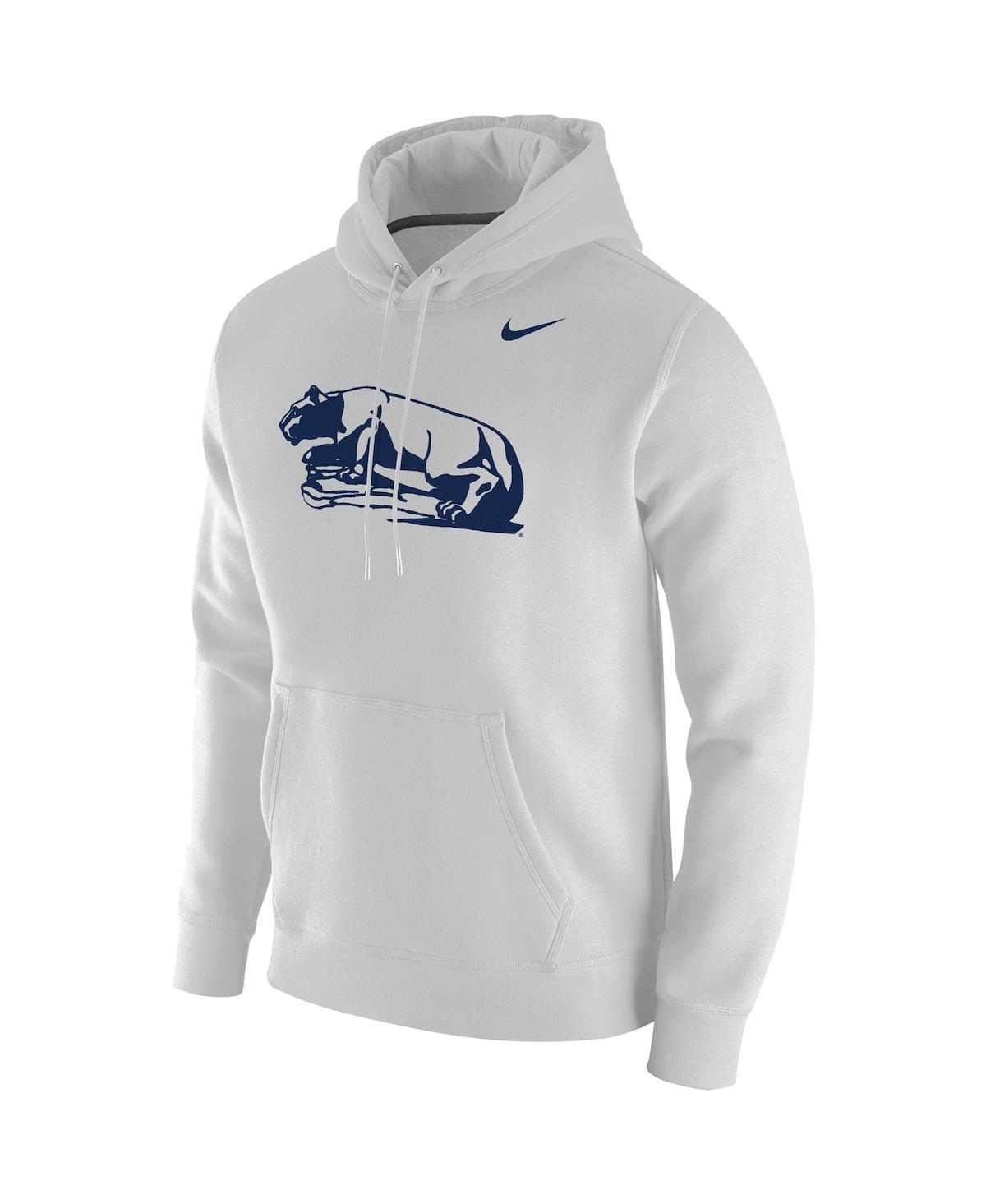 Shop Nike Men's  White Penn State Nittany Lions Vintage-like School Logo Pullover Hoodie