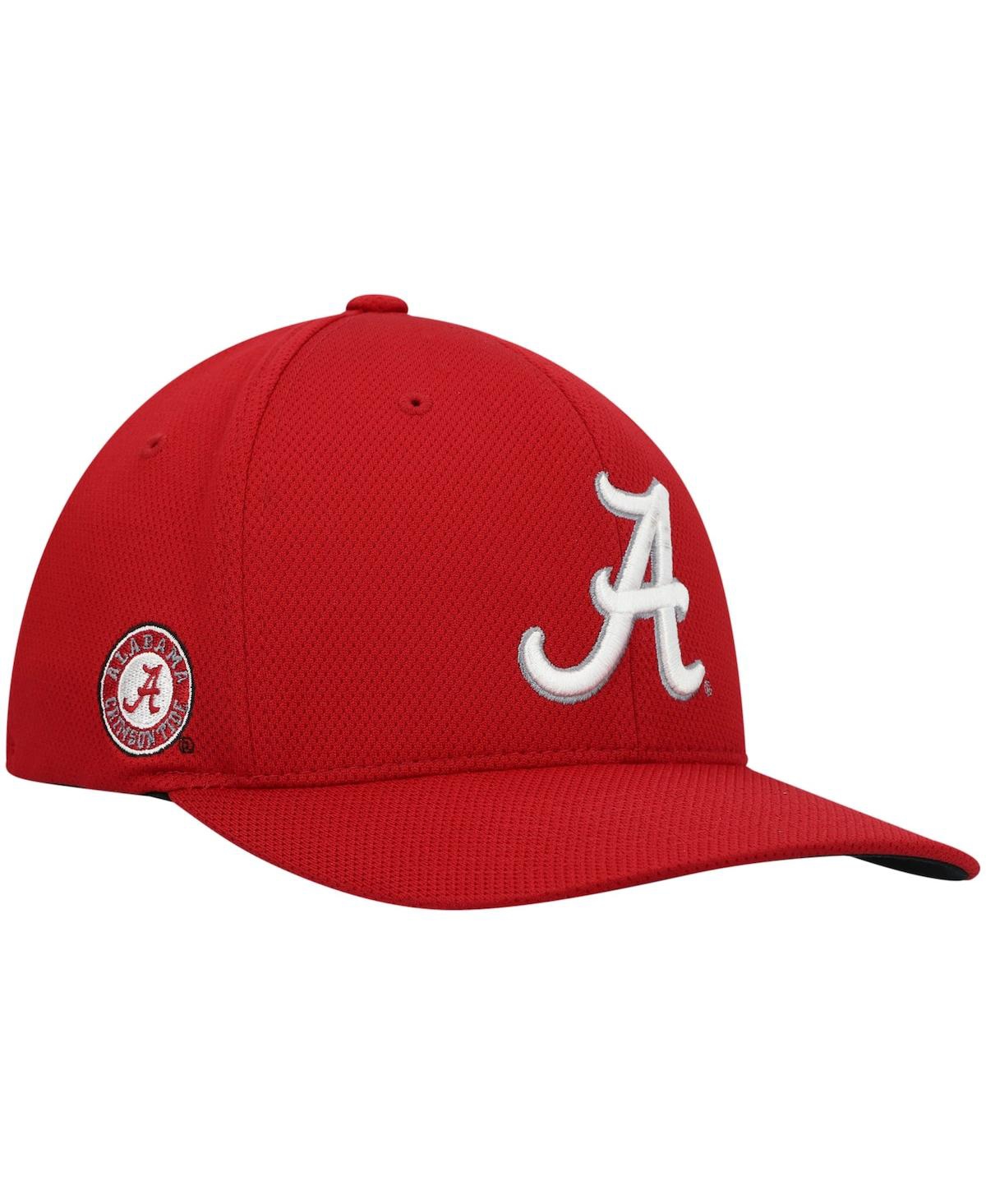 Shop Top Of The World Men's  Crimson Alabama Crimson Tide Reflex Logo Flex Hat
