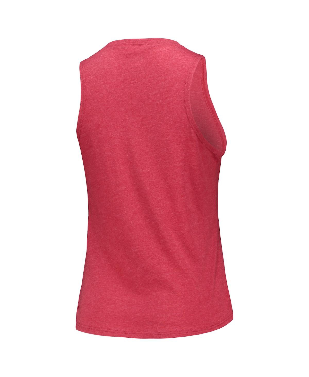 Concepts Sport Women's  Charcoal, Crimson Alabama Crimson Tide Tank Top And Pants Sleep Set In Charcoal,crimson