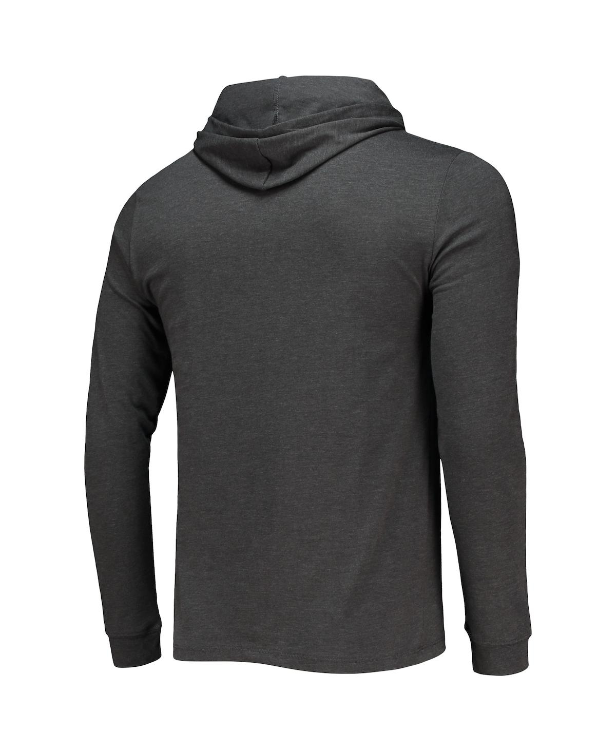 Men's Concepts Sport Charcoal Clemson Tigers Meter Long Sleeve Hoodie T-shirt and Jogger Pants Set - Charcoal