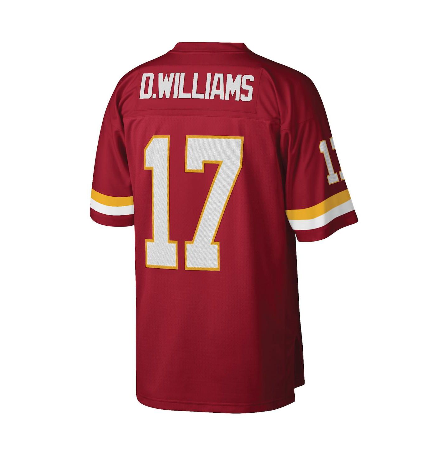 Мужской топ Mitchell & Ness Doug Williams Burgundy Washington Football Team Legacy Replica Jersey — фото 4