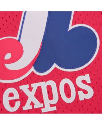 Men's Tim Raines Montreal Expos Batting Practice Jersey - Red