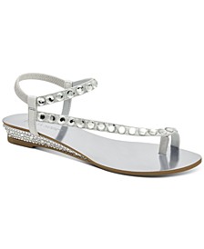 Women's Izabel Embellished Wedge Sandals, Created for Macy's